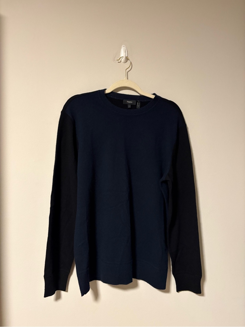 Theory Men’s Hilles Cashmere Crewneck Sweater Large - Picture 2 of 6